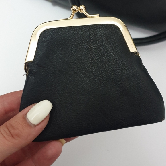 Set: Steve Madden black tote bag + matching purse - Picture 8 of 11